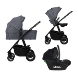 Amber Plus 3-in-1 Grey Graphite