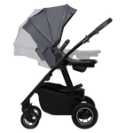 3-in-1 stroller product view 3 Lionelo Amber Plus 3-in-1 Grey Graphite