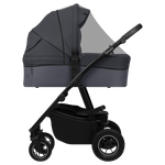 3-in-1 stroller product view 7 Lionelo Amber Plus 3-in-1 Grey Graphite