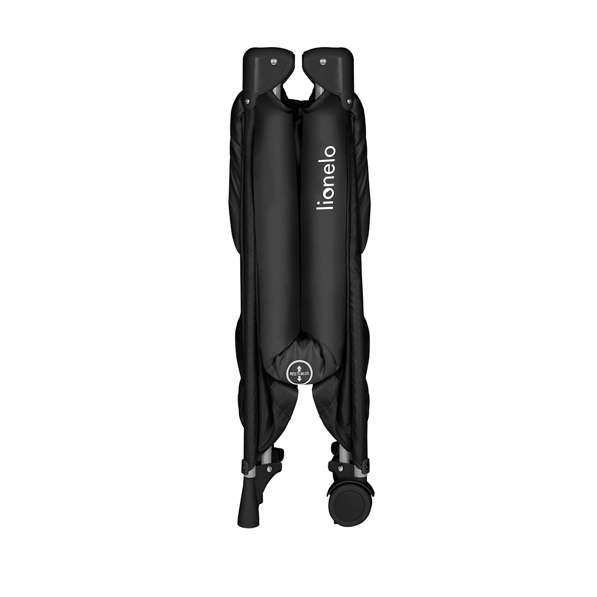 baby cot product view 8 Lionelo Amelie Black Carbon