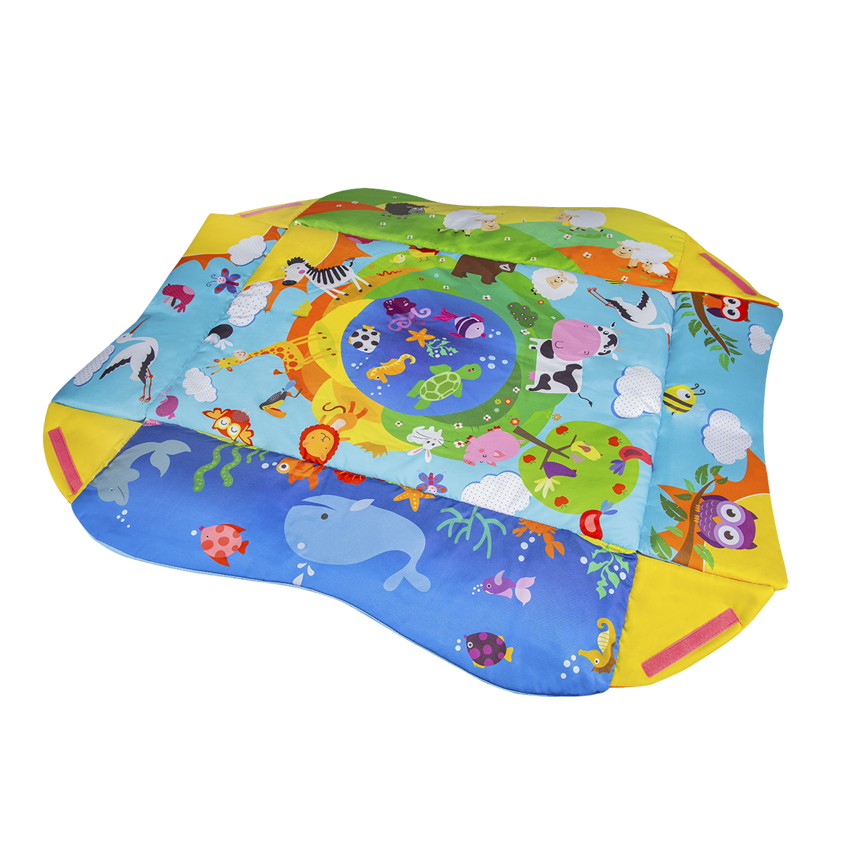 baby play mat product view 6 Lionelo Anika Plus Blue/Yellow