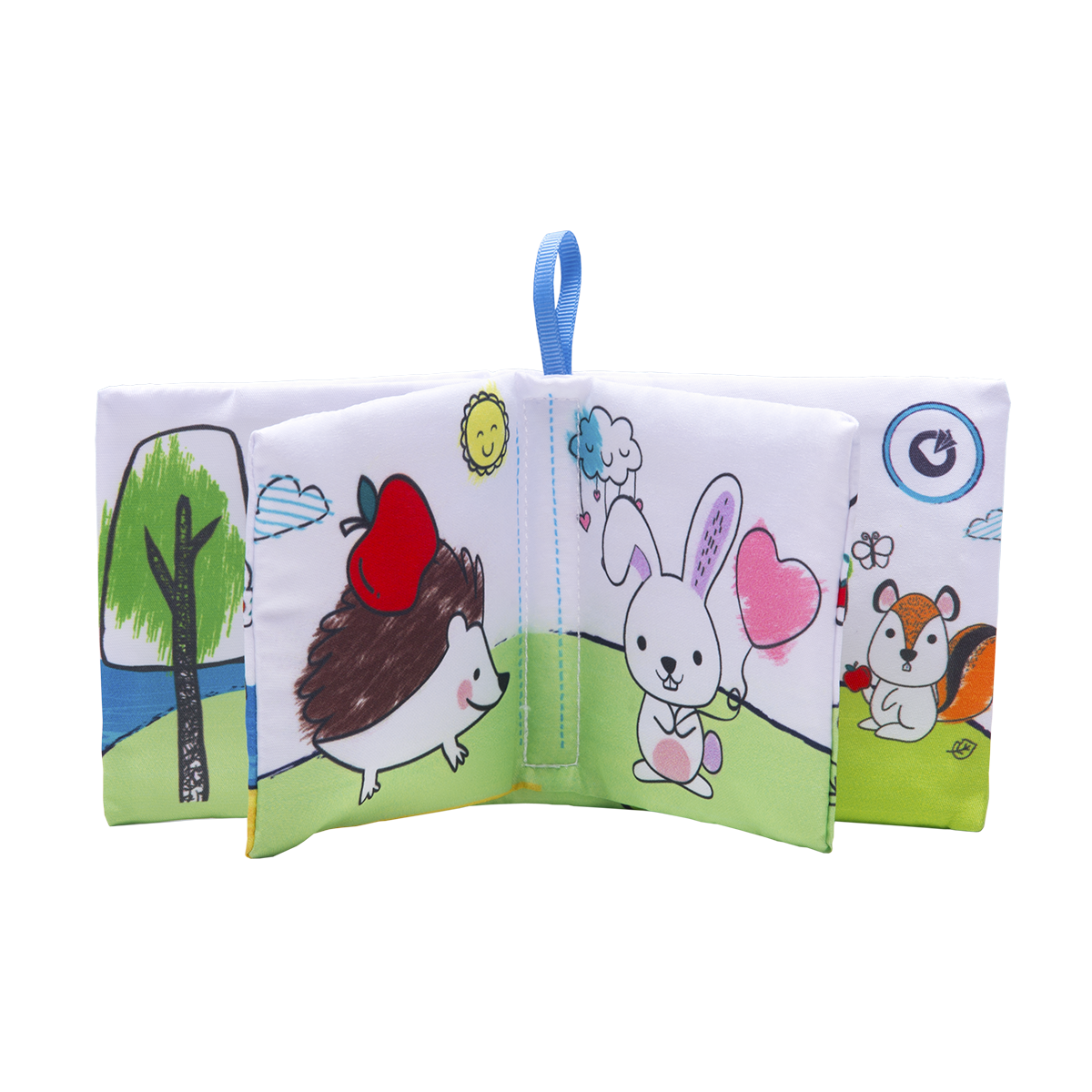 baby play mat product view 7 Lionelo Anika Plus Blue/Yellow