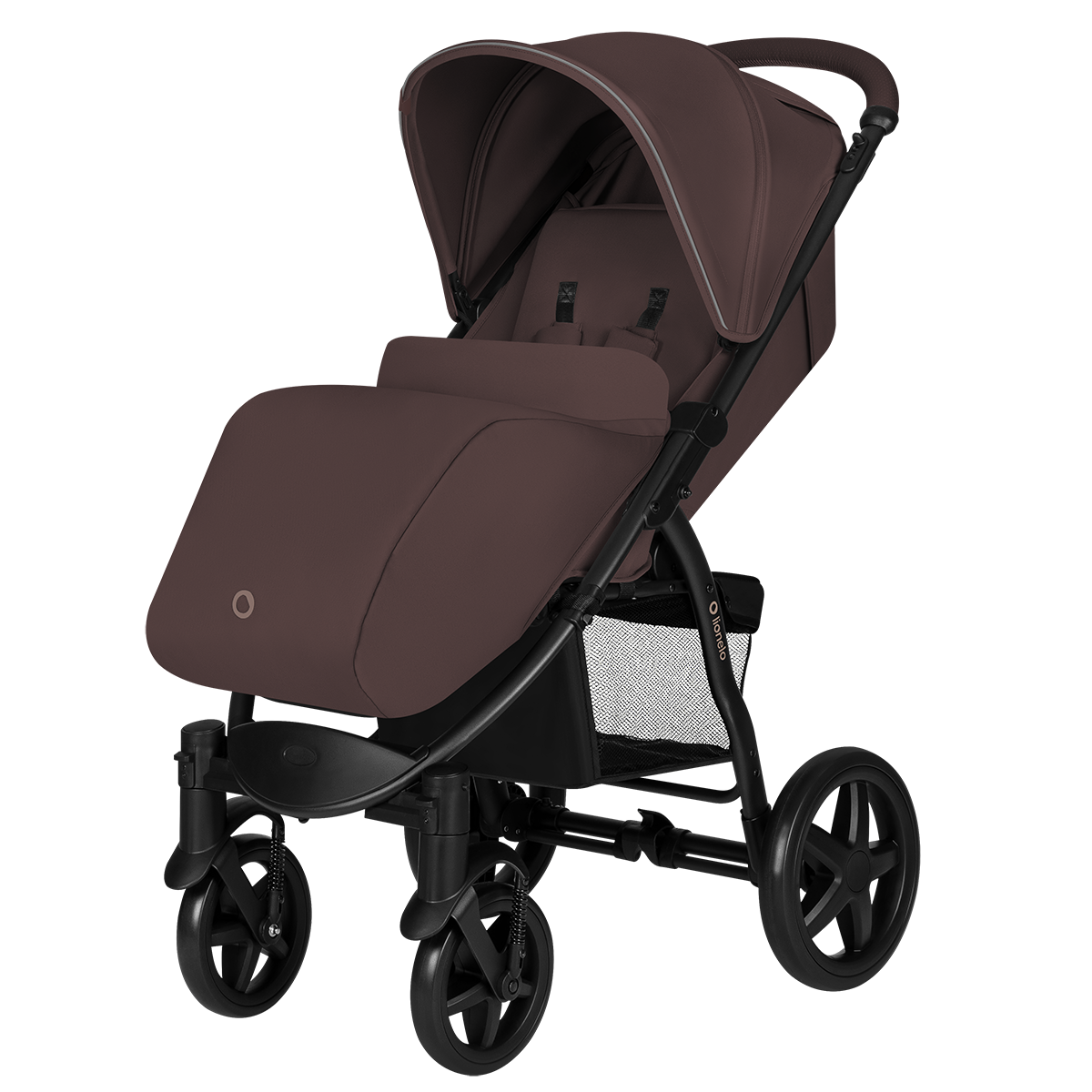 baby stroller product view 2 Lionelo Annet Plus Brown Chocolate