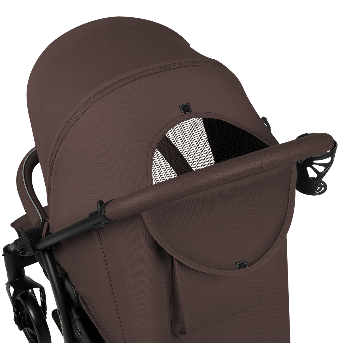 baby stroller product view 4 Lionelo Annet Plus Brown Chocolate
