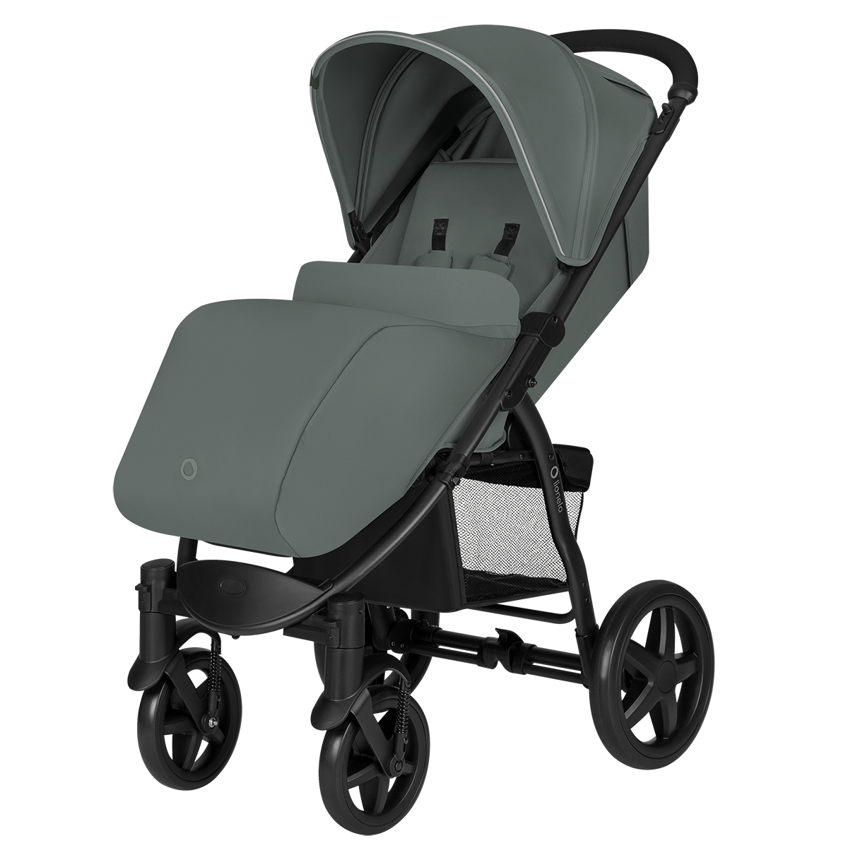 baby stroller product view 2 Lionelo Annet Plus Green Forest