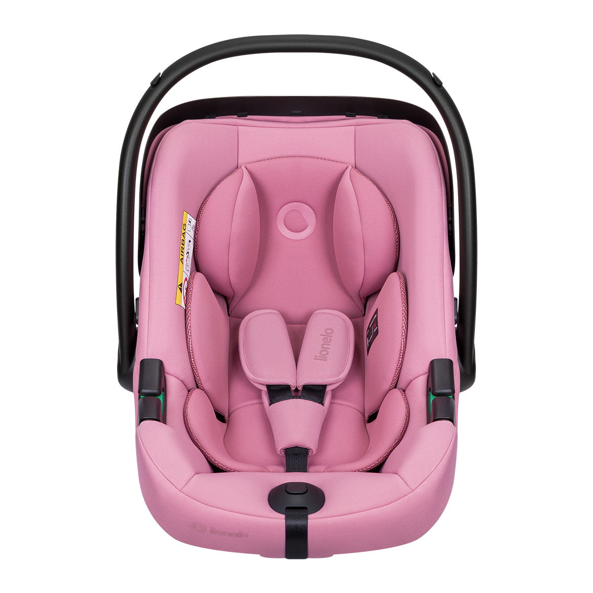 i-Size infant car seat product view 4 Lionelo Astrid i-Size Pink Coral