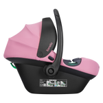 i-Size infant car seat product view 5 Lionelo Astrid i-Size Pink Coral
