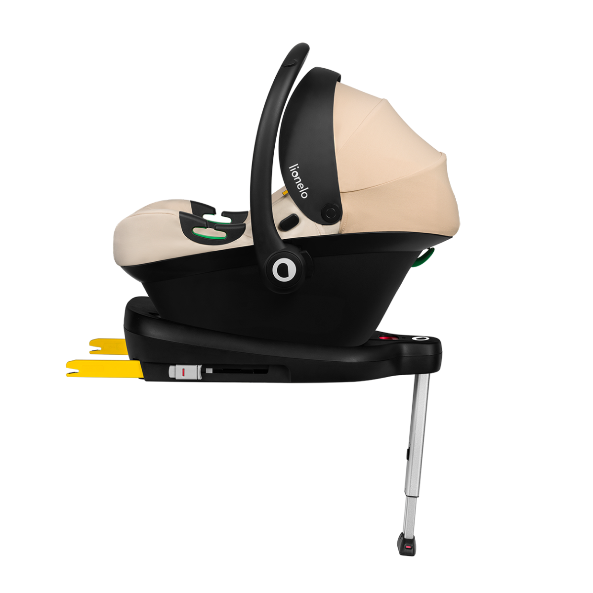i-Size infant car seat Lionelo Astrid Set i-Size Beige Sand