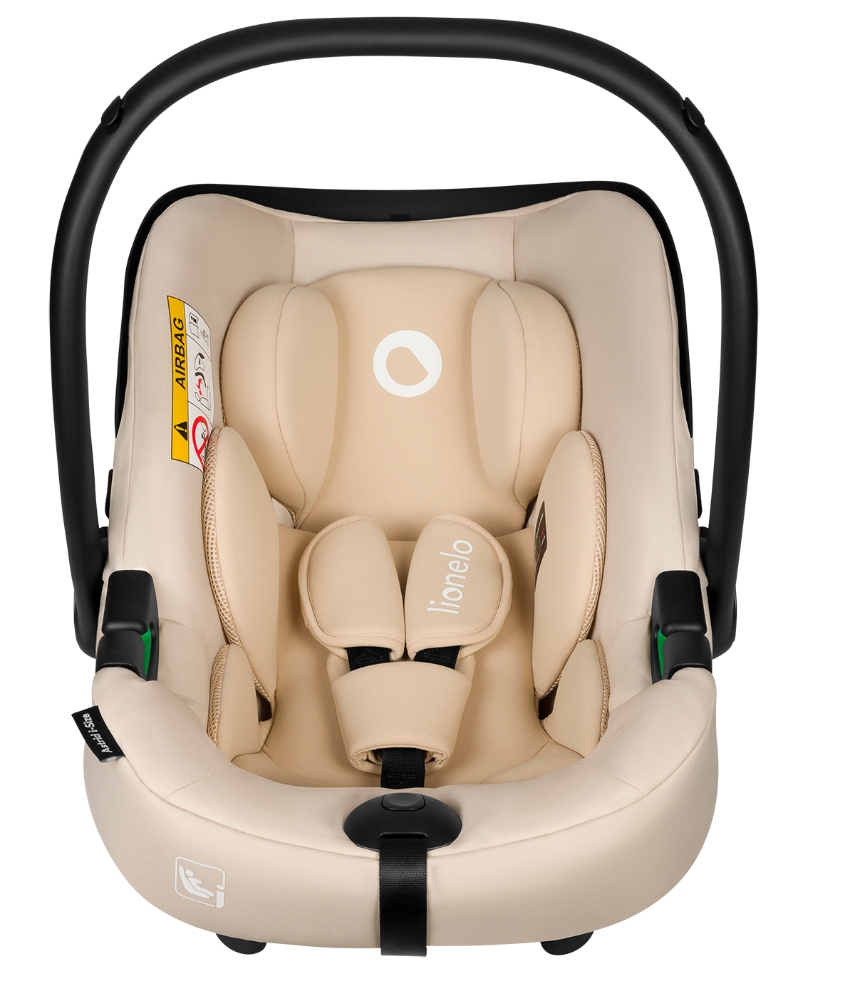 i-Size infant car seat product view 3 Lionelo Astrid Set i-Size Beige Sand