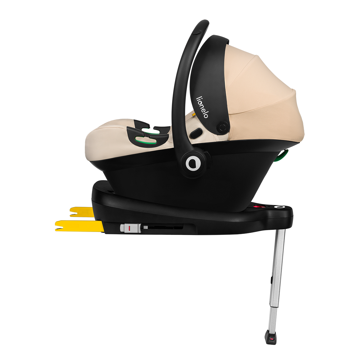 i-Size infant car seat product view 7 Lionelo Astrid Set i-Size Beige Sand