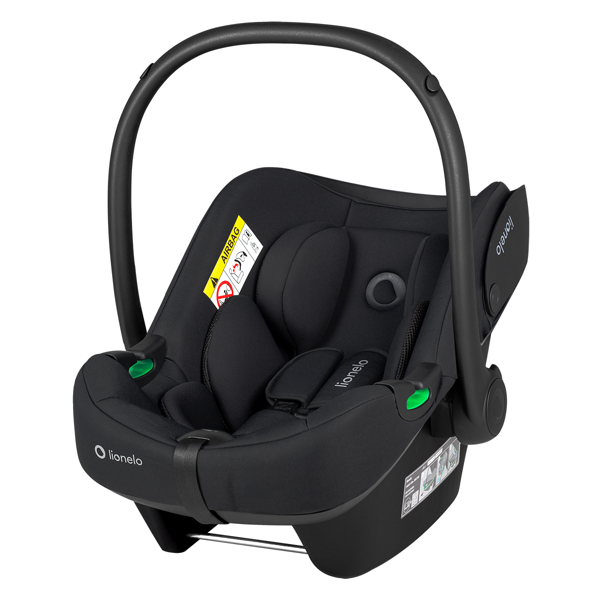i-Size infant car seat Lionelo Astrid i-Size Set Black Onyx