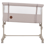 bedside crib product view 4 Lionelo Aurora Beige Cappuccino
