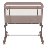 bedside crib product view 3 Lionelo Aurora Beige Taupe