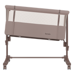 bedside crib product view 4 Lionelo Aurora Beige Taupe