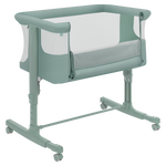 bedside crib Lionelo Aurora Green Sage