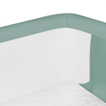 bedside crib product view 6 Lionelo Aurora Green Sage