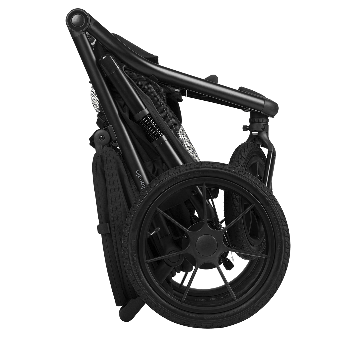 baby stroller product view 7 Lionelo Azura Black Onyx