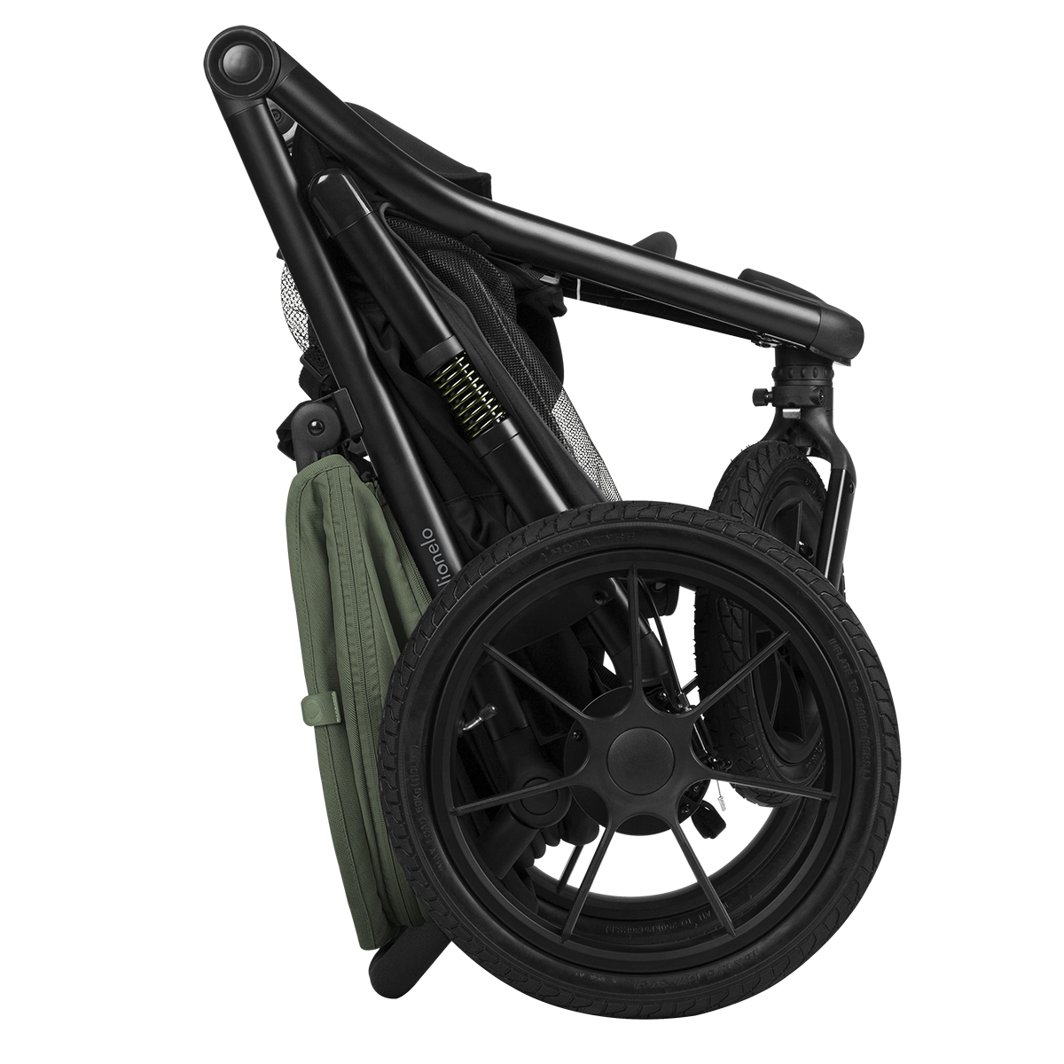 baby stroller product view 7 Lionelo Azura Green Forest