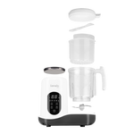 baby feeding appliance product view 7 Lionelo BabyMenu White Natural Grey