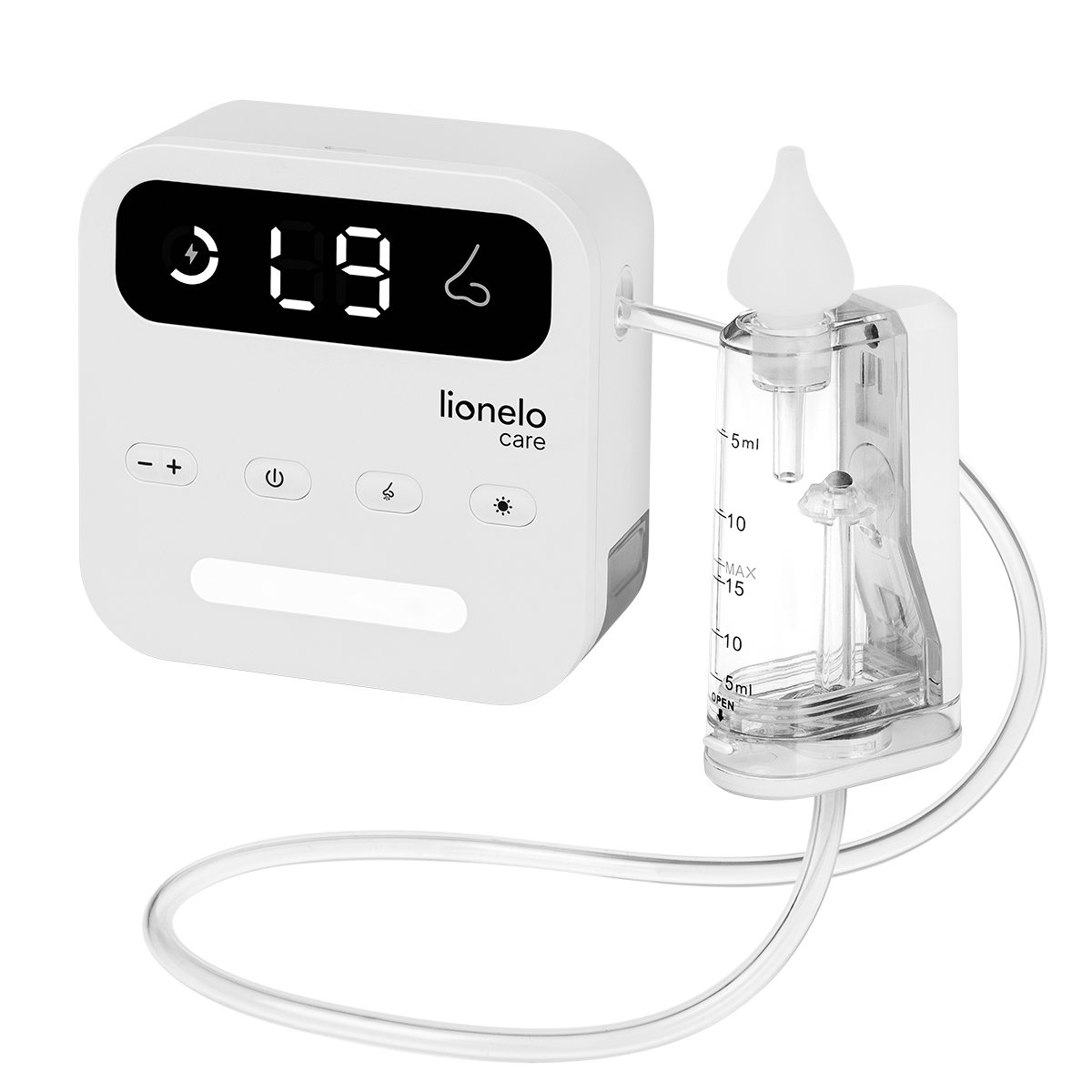 nasal aspirator Lionelo BabyAir Flow White