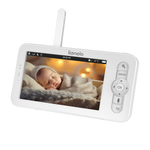 baby monitor product view 5 Lionelo Babyline 9.2 AI White
