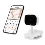 baby monitor product view 2 Lionelo Babyline Go White Natural
