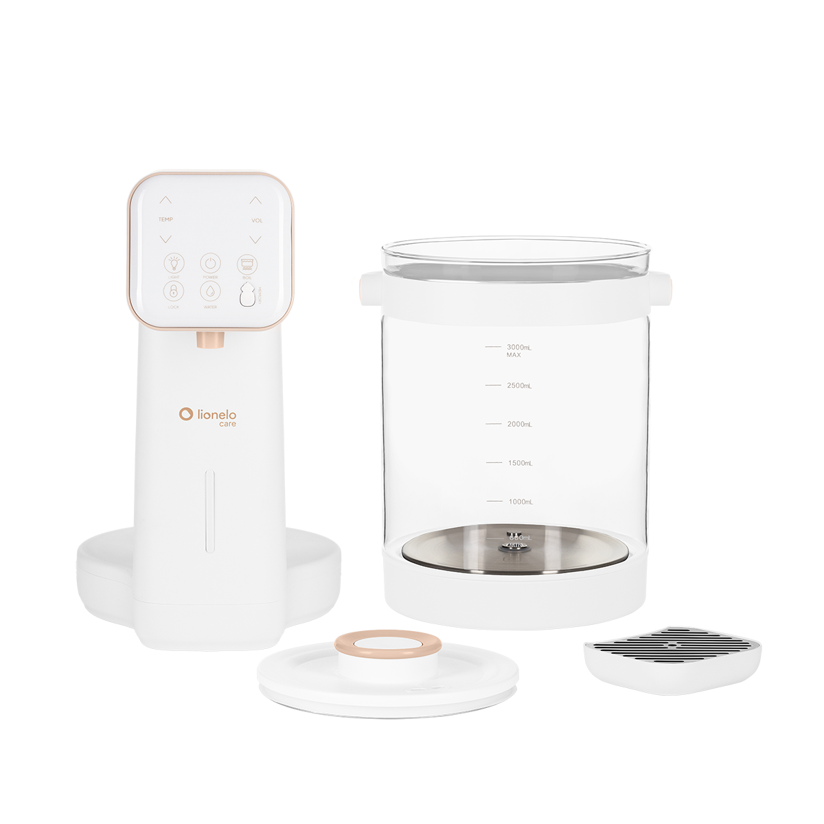 baby feeding appliance product view 7 Lionelo Babypresto 2.0 White