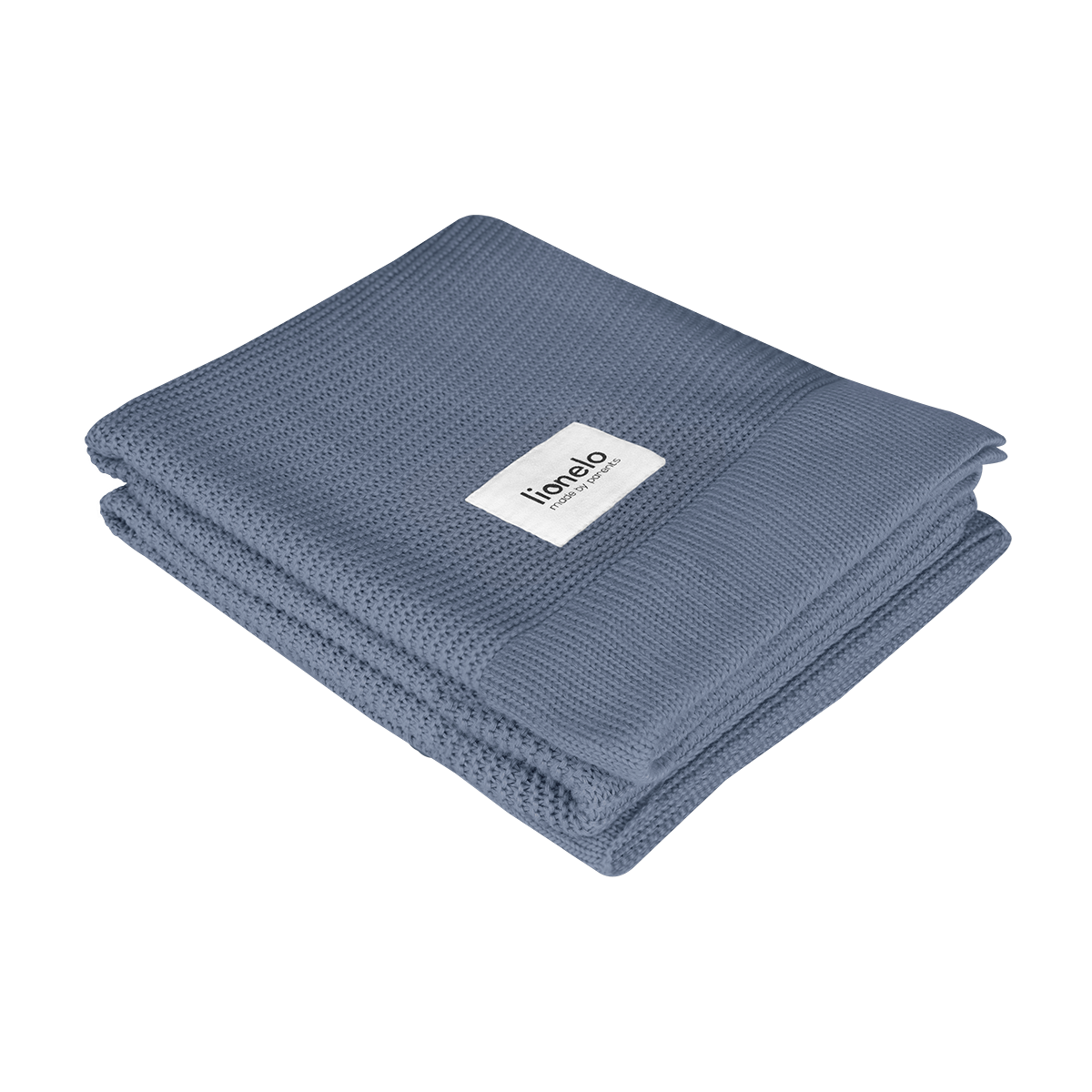 baby blanket or towel product view 3 Lionelo Bamboo Blanket Blue