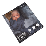 baby blanket or towel product view 6 Lionelo Bamboo Blanket Blue