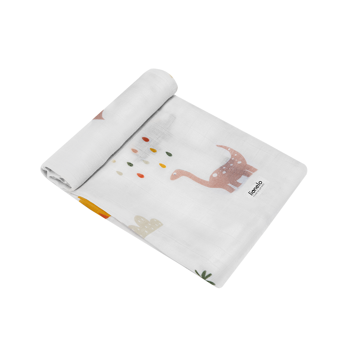 bamboo baby textile set product view 6 Lionelo Bamboo Set Dino