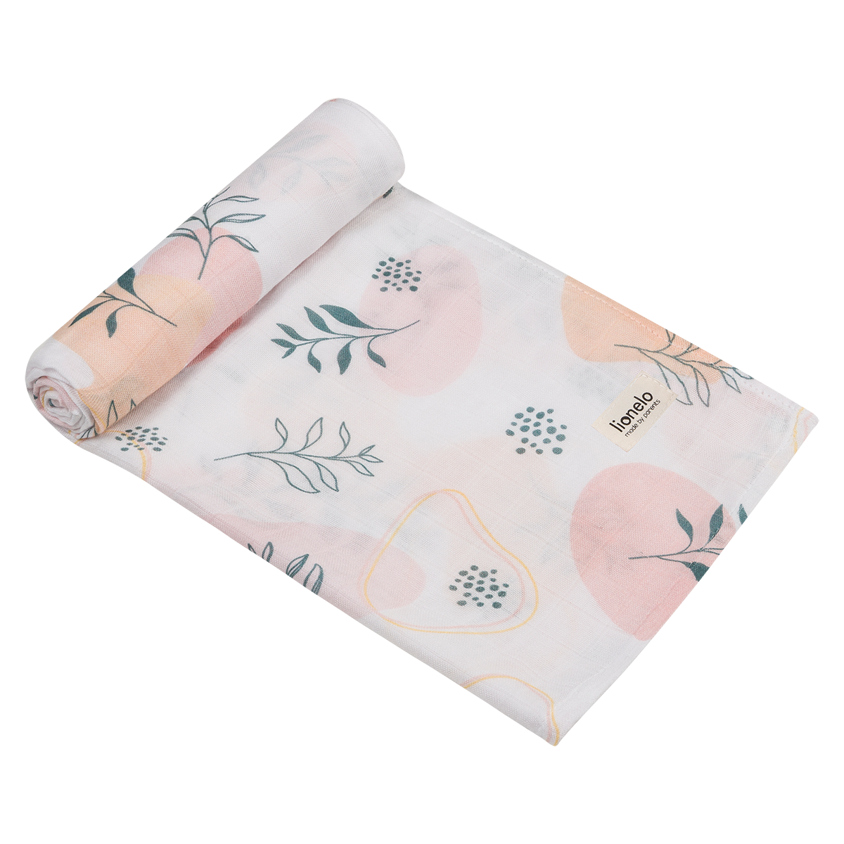 burp cloth set product view 4 Lionelo Bamboo Set Leaf