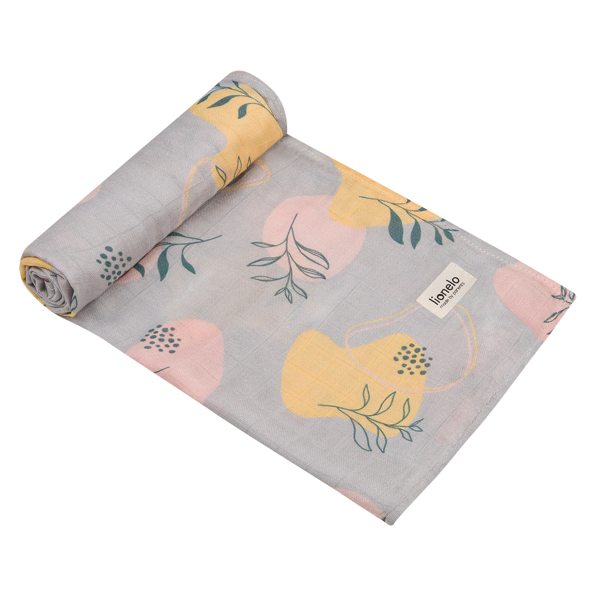 burp cloth set product view 5 Lionelo Bamboo Set Leaf
