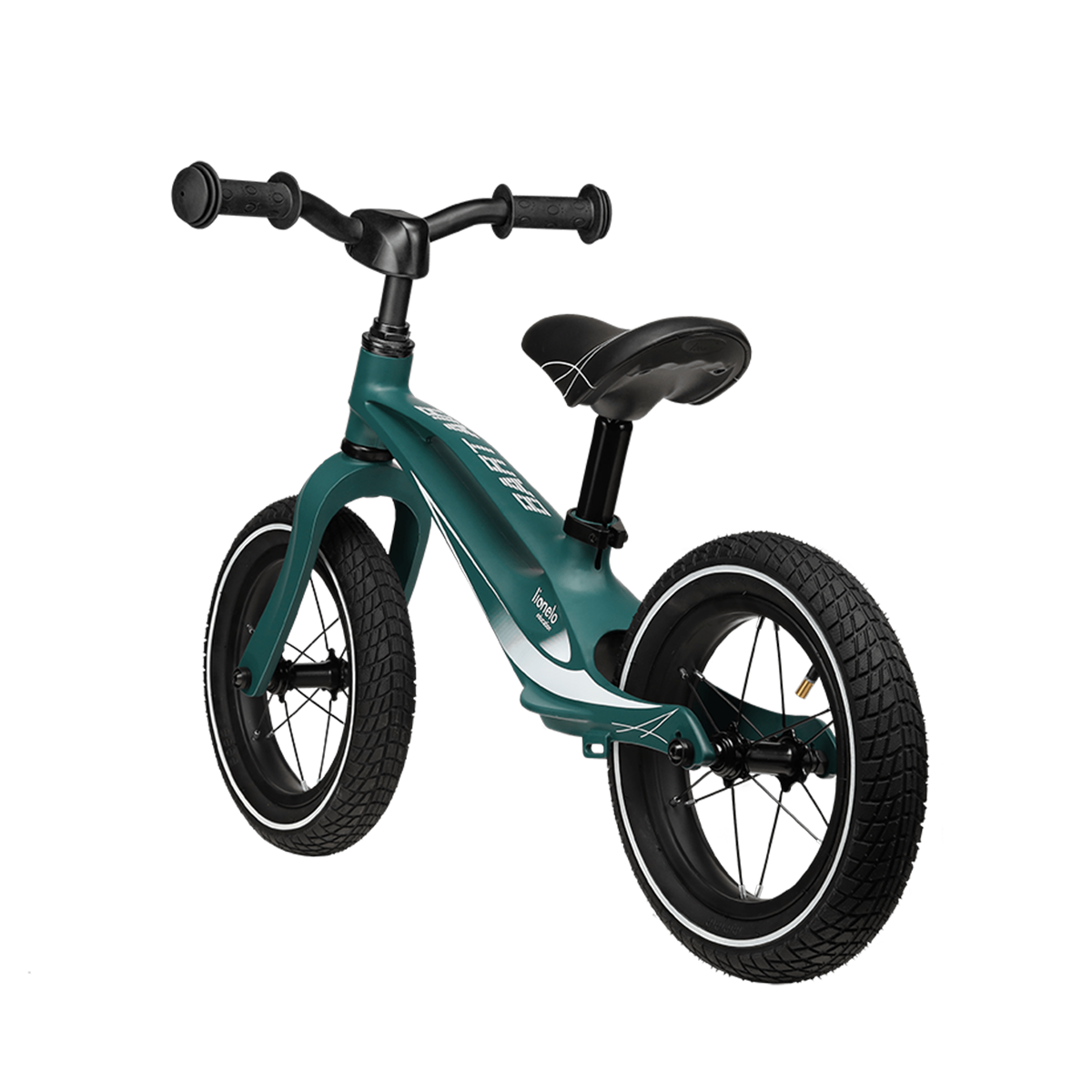 children's bicycle product view 4 Lionelo Bart Air Green Forest