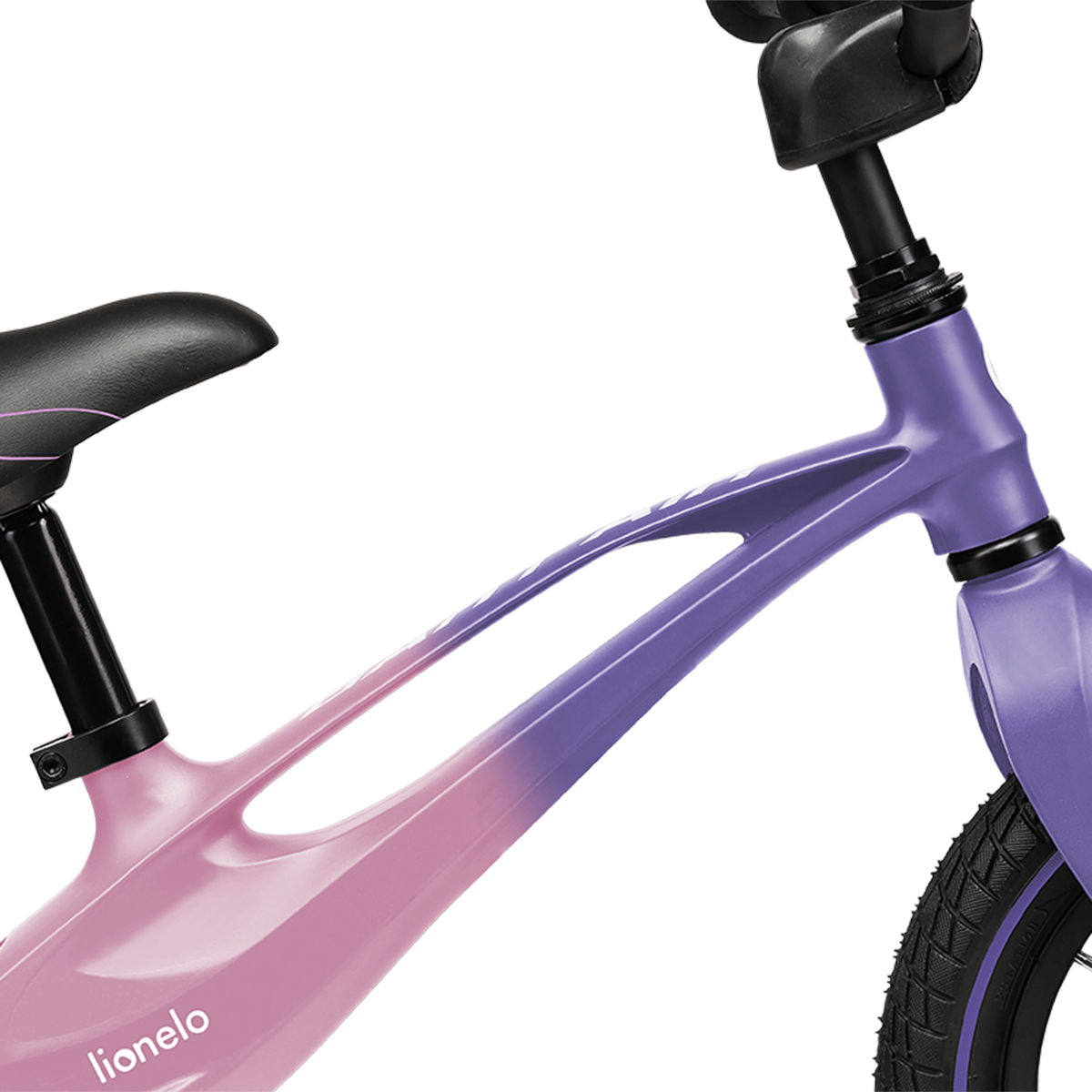 children's bicycle product view 6 Lionelo Bart Air Pink Violet
