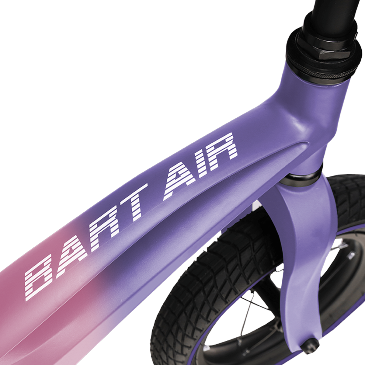 children's bicycle product view 7 Lionelo Bart Air Pink Violet