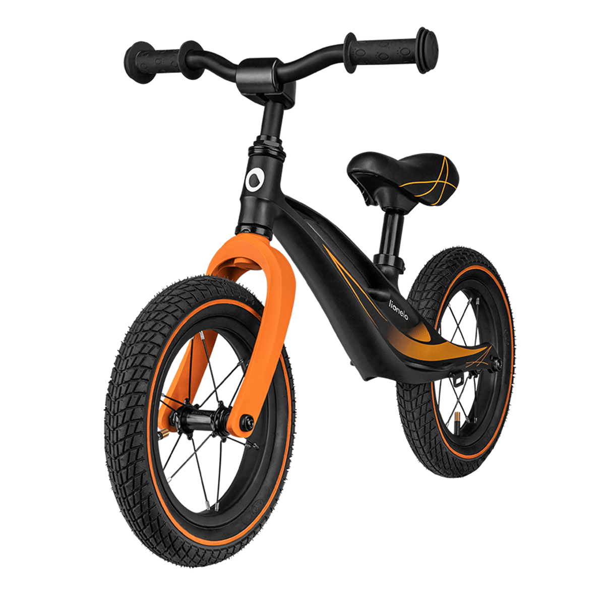 children's bicycle Lionelo Bart Air Sporty Black