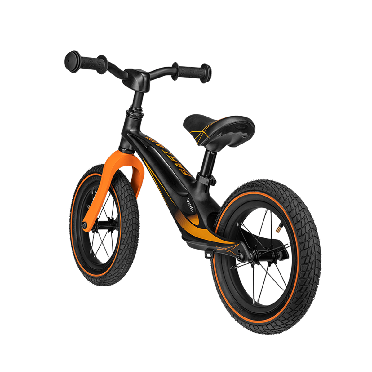 children's bicycle product view 4 Lionelo Bart Air Sporty Black
