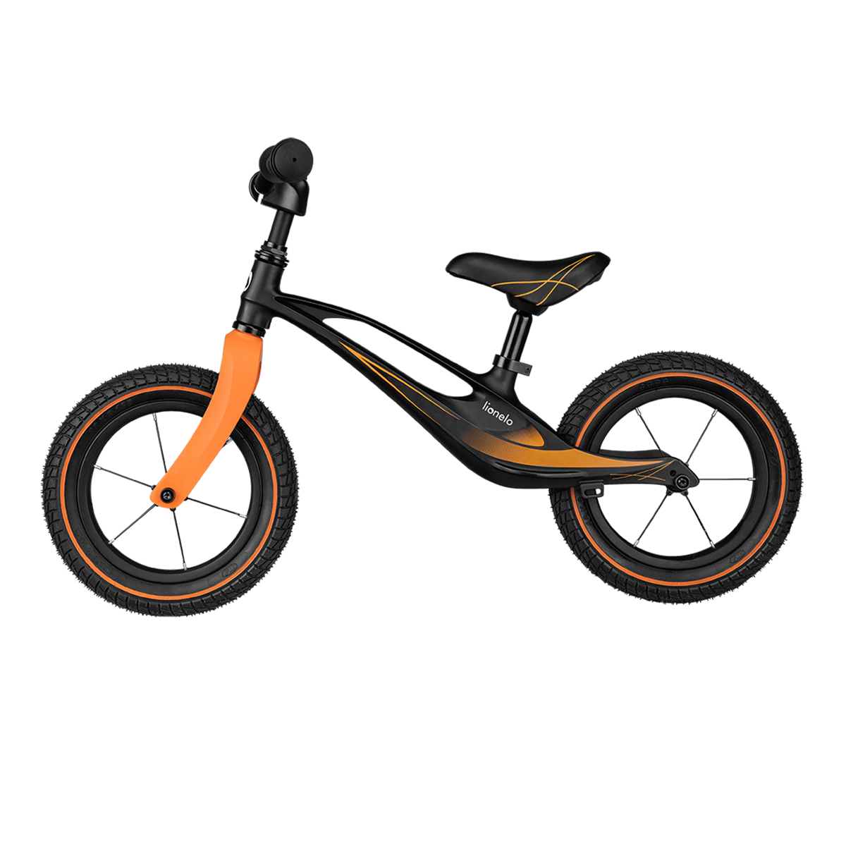 children's bicycle product view 5 Lionelo Bart Air Sporty Black
