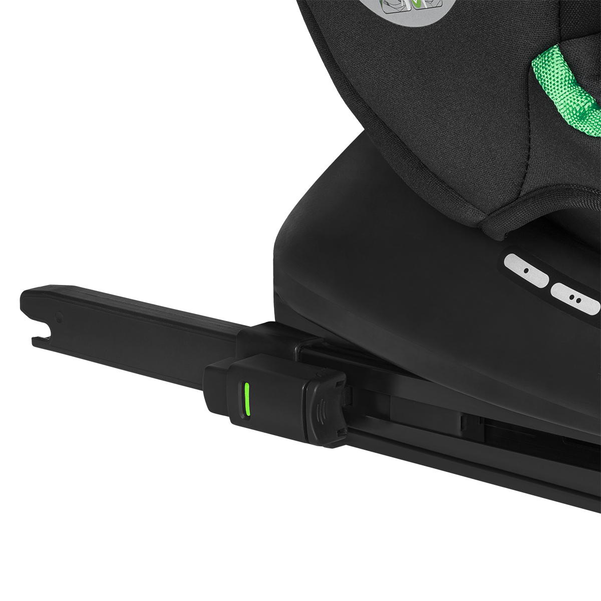 i-Size convertible car seat product view 8 Lionelo Bastiaan i-Size Black Grey