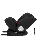i-Size convertible car seat product view 5 Lionelo Bastiaan i-Size Black Red