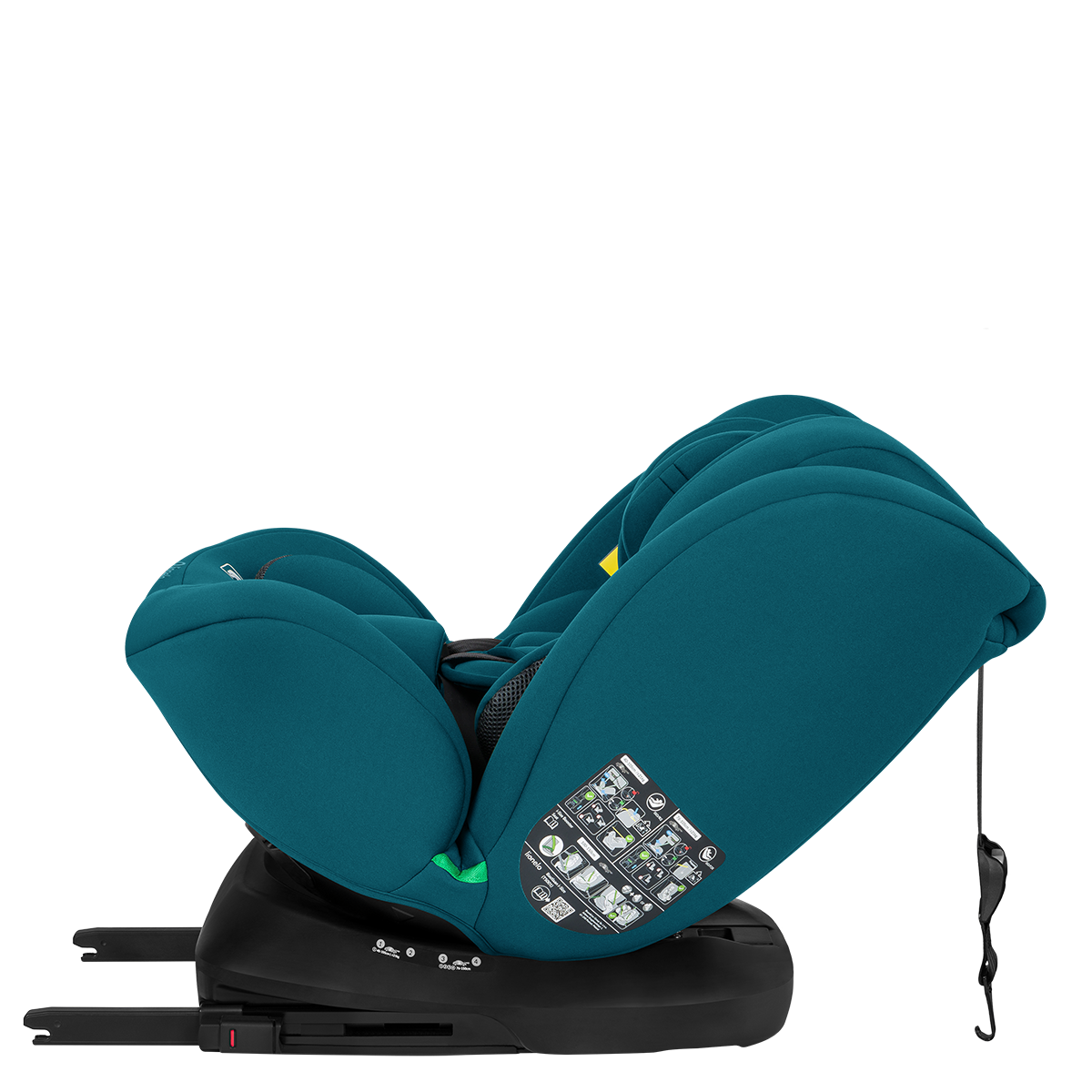 i-Size convertible car seat product view 5 Lionelo Bastiaan i-Size Blue Indigo