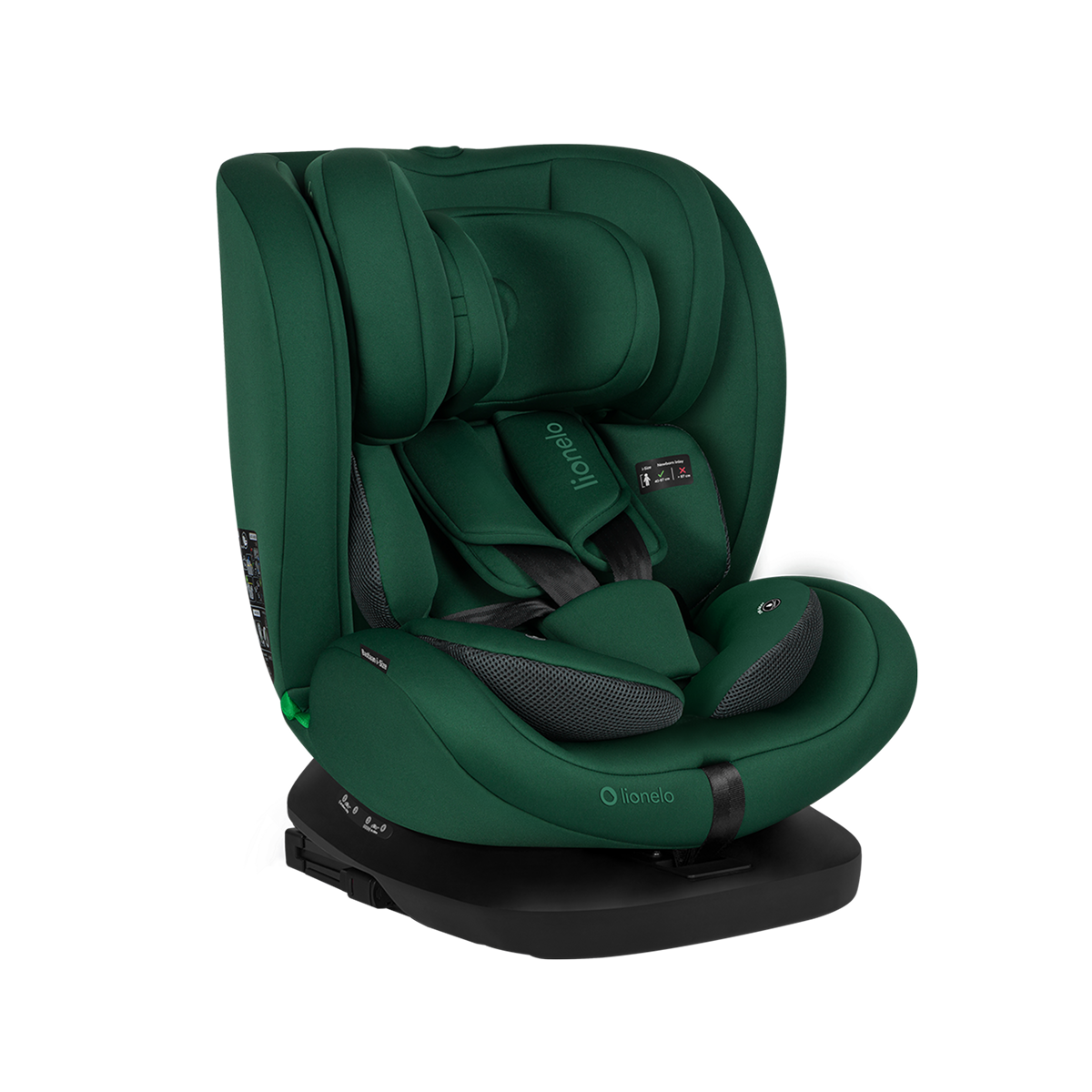 i-Size convertible car seat Lionelo Bastiaan i-Size Green Forest