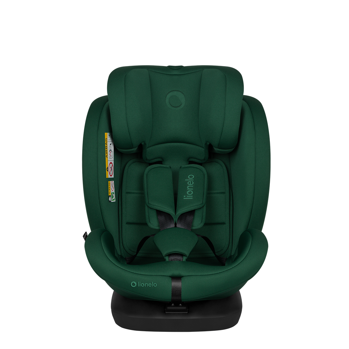 i-Size convertible car seat product view 3 Lionelo Bastiaan i-Size Green Forest