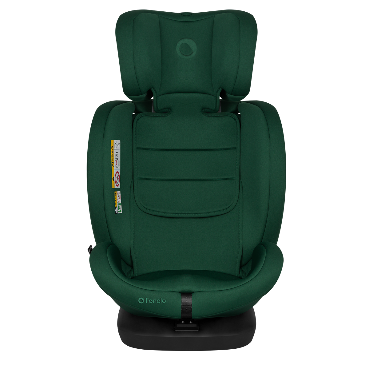 i-Size convertible car seat product view 4 Lionelo Bastiaan i-Size Green Forest