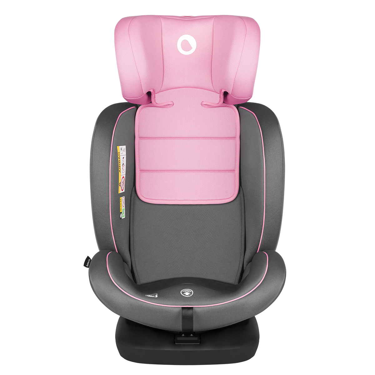i-Size convertible car seat product view 4 Lionelo Bastiaan i-Size Pink Baby