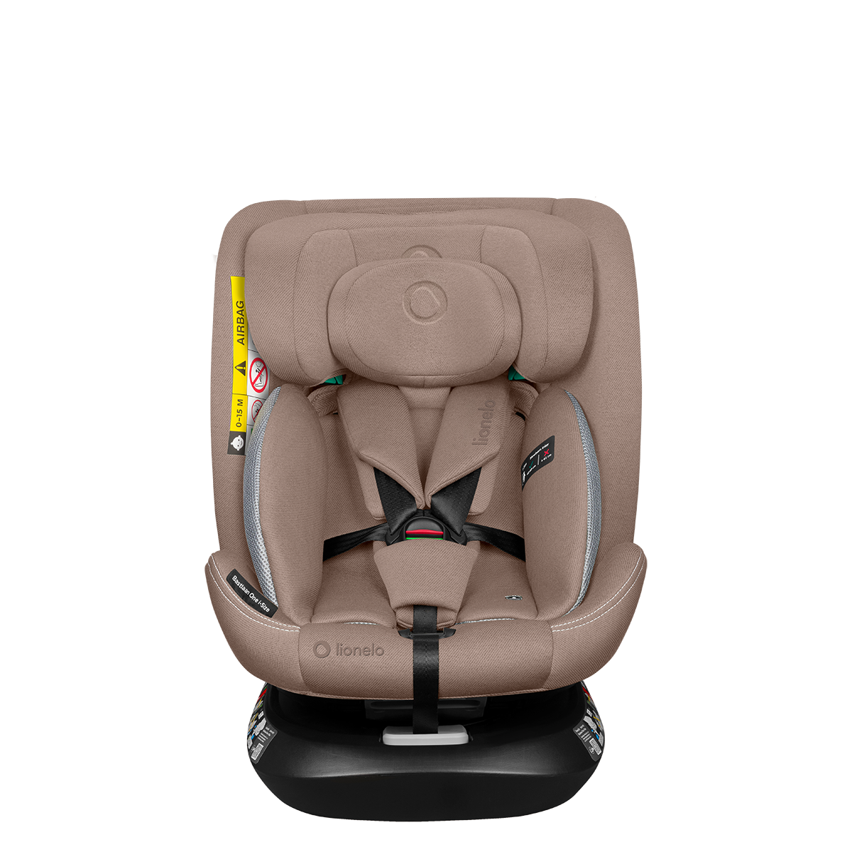 i-Size convertible car seat product view 4 Lionelo Bastiaan One i-Size Beige Sand