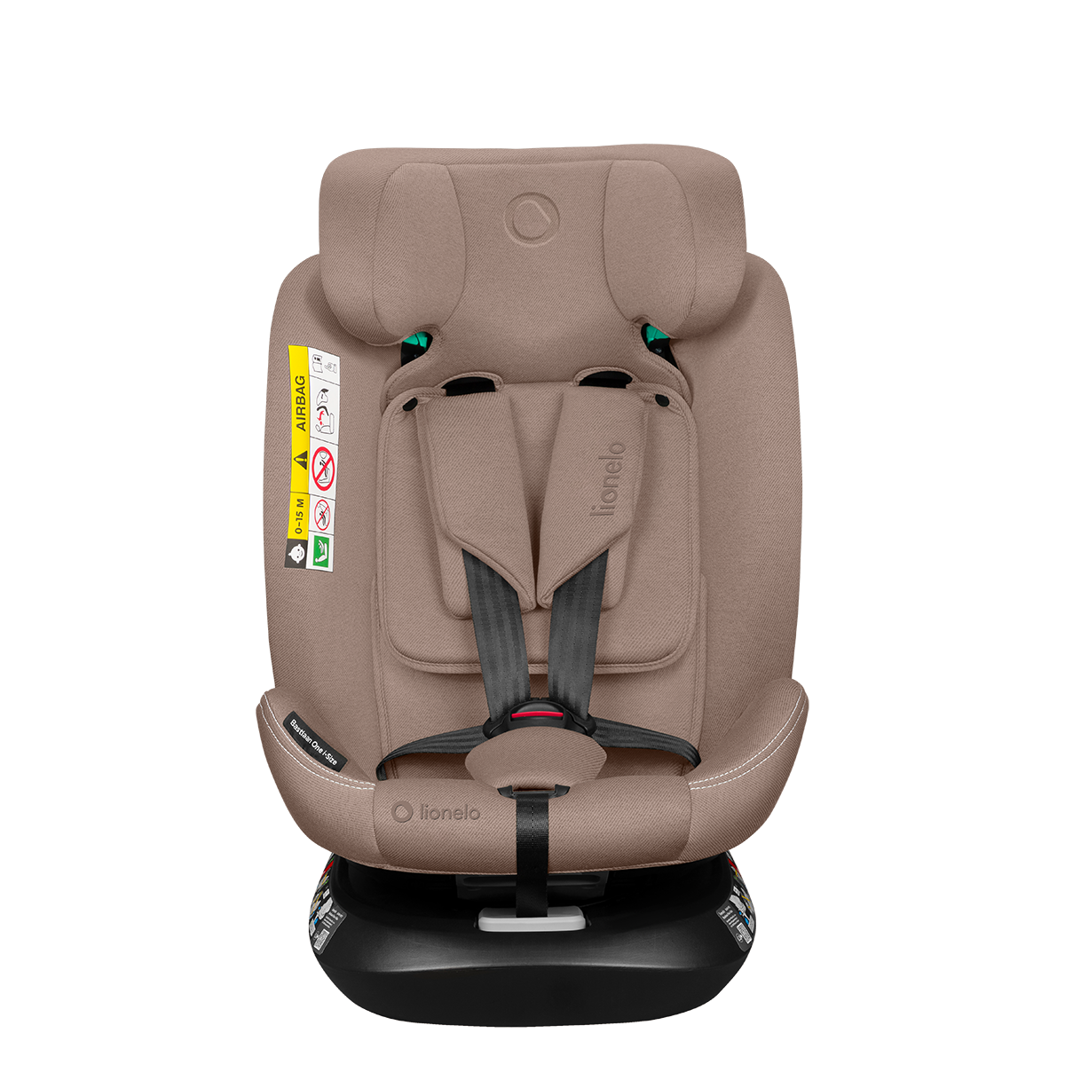 i-Size convertible car seat product view 5 Lionelo Bastiaan One i-Size Beige Sand