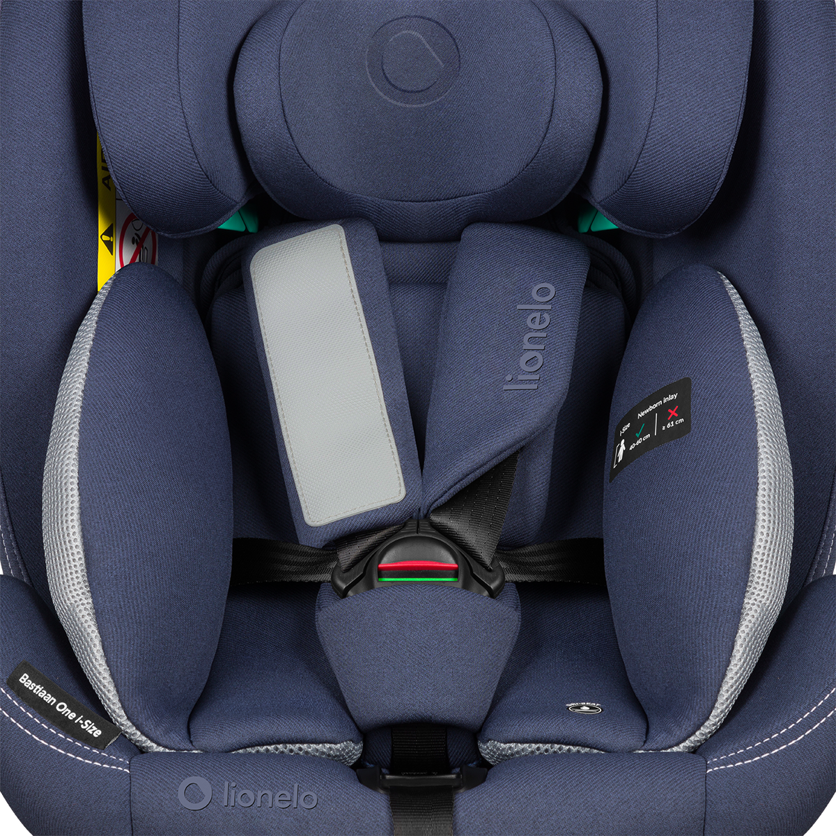 i-Size convertible car seat product view 6 Lionelo Bastiaan One i-Size Blue Navy