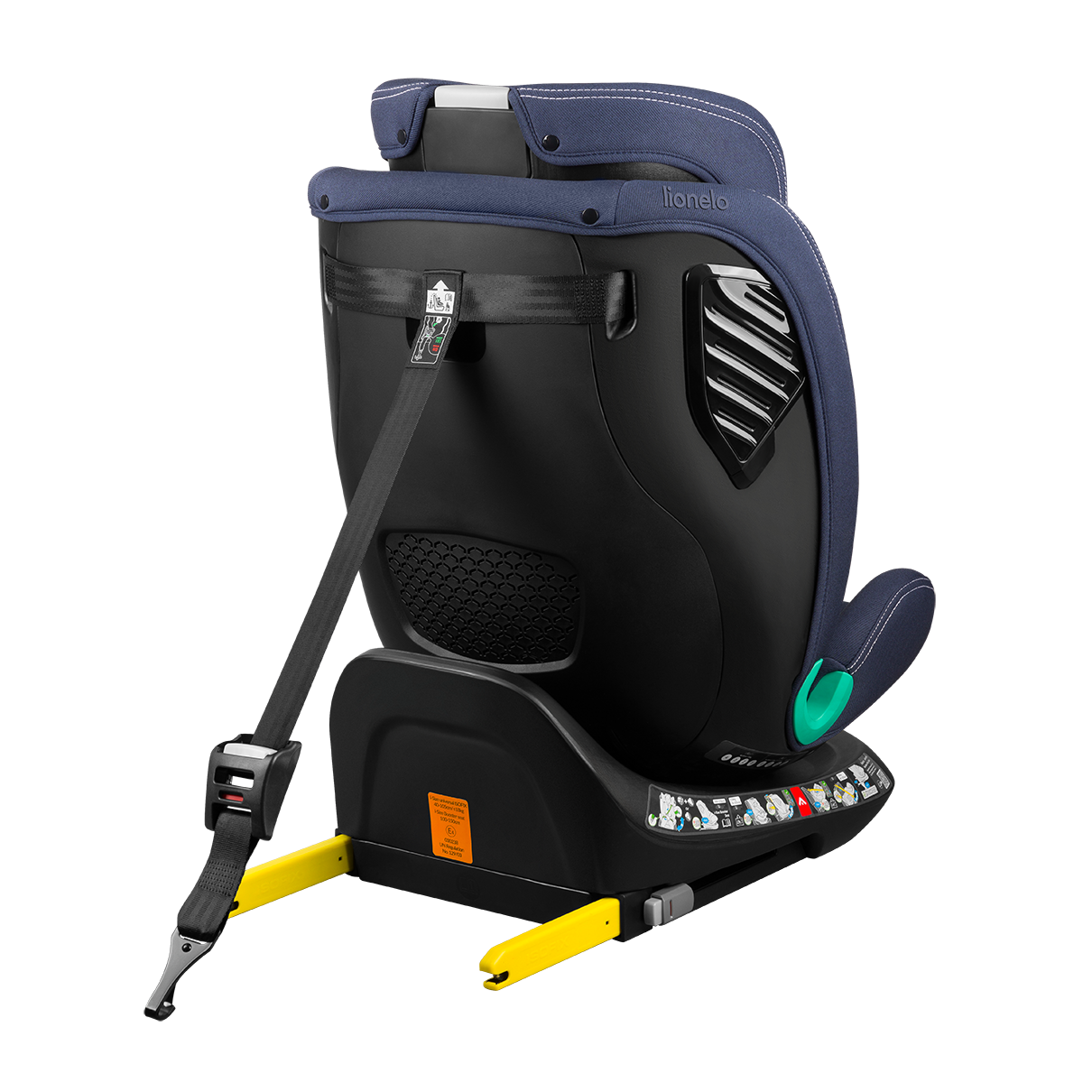 i-Size convertible car seat product view 7 Lionelo Bastiaan One i-Size Blue Navy