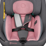 i-Size convertible car seat product view 6 Lionelo Bastiaan One i-Size Pink Rose